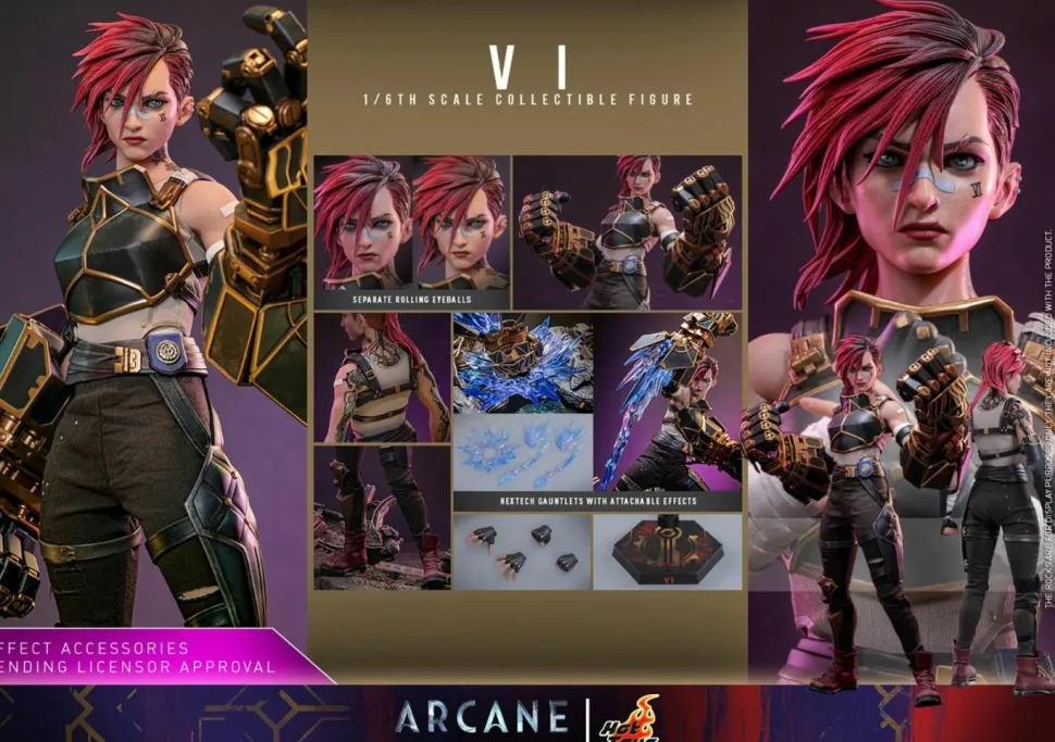 Arcane: League of Legends - Vi 1/6th Scale Hot Toys Action Figure