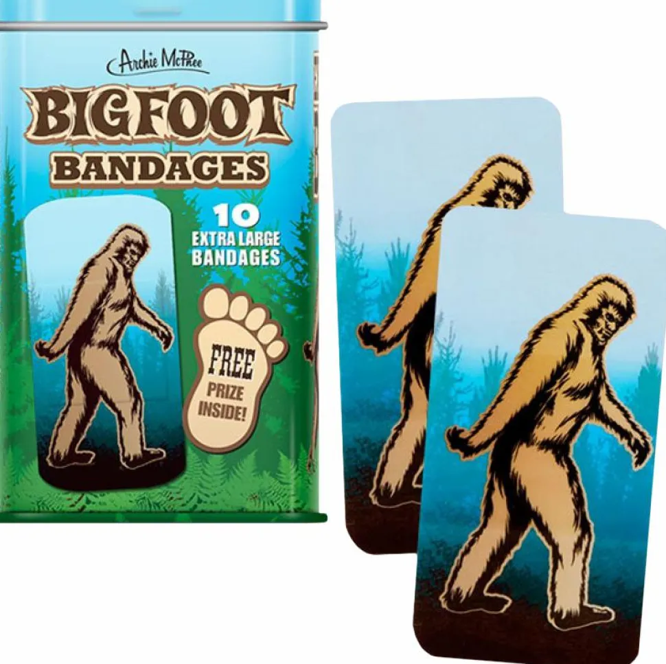 Archie McPhee - Bigfoot Bandages Tin