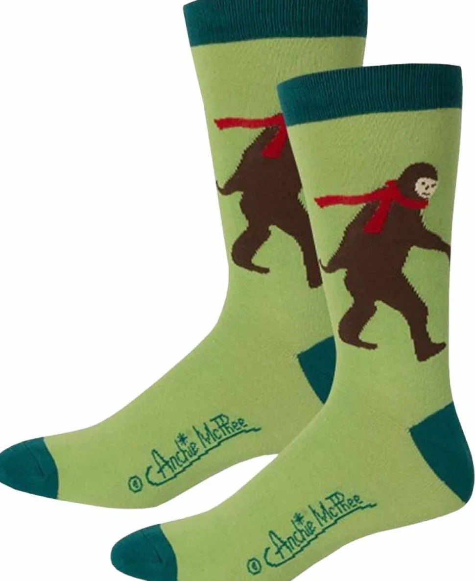 Archie McPhee - Bigfoot Men’s Socks (One Size)
