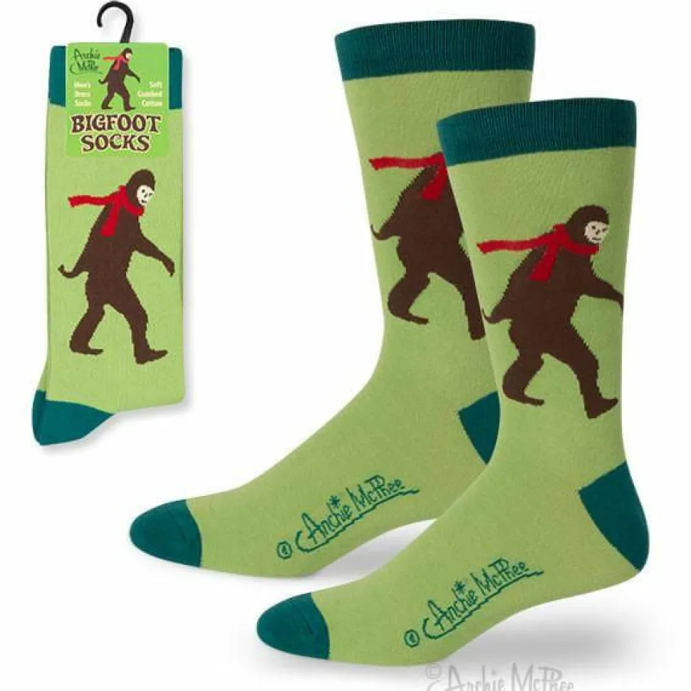 Archie McPhee - Bigfoot Men’s Socks (One Size)