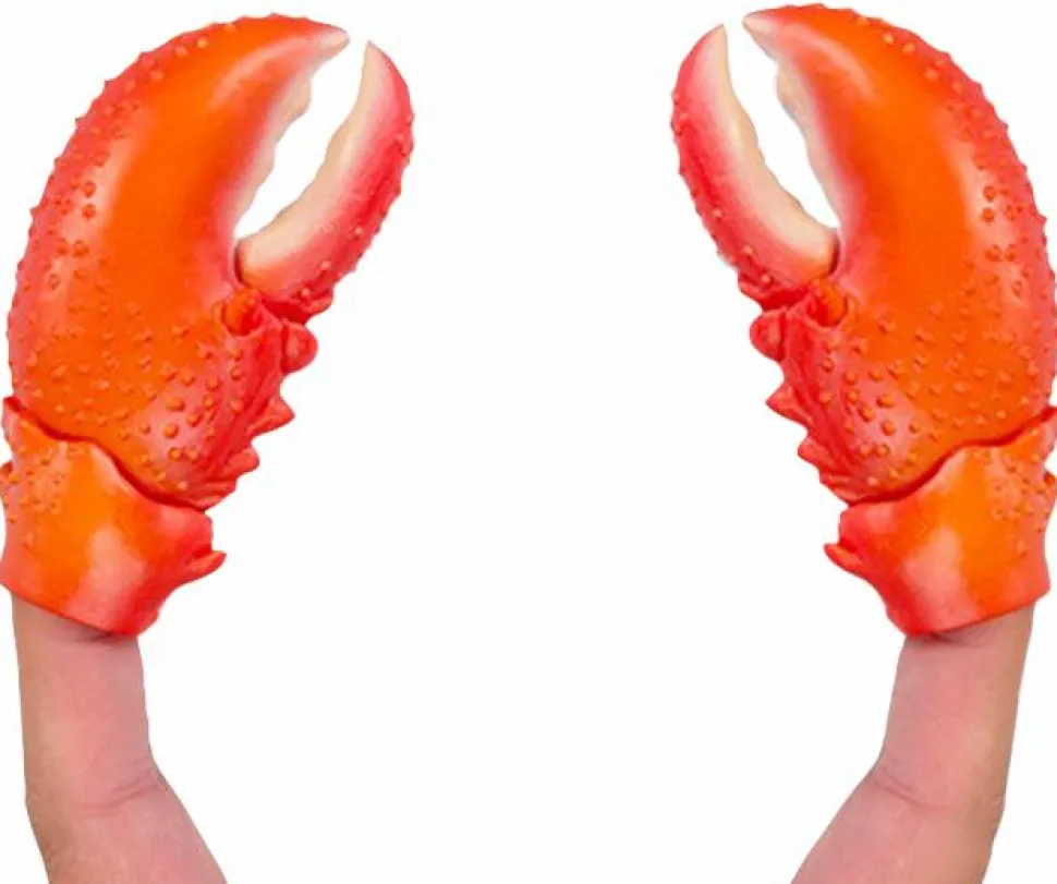 Archie McPhee - Lobster Claw Finger Puppet (Single Unit)