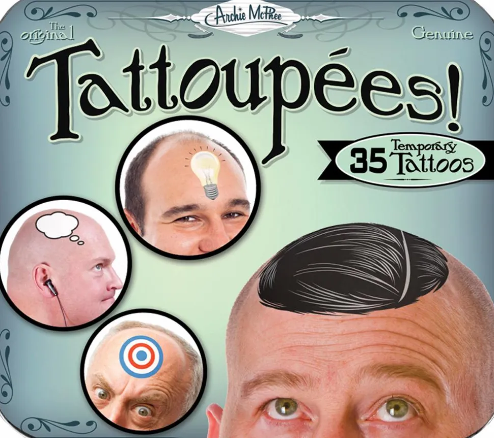 Archie McPhee - Tattoupees Temporary Tattoos