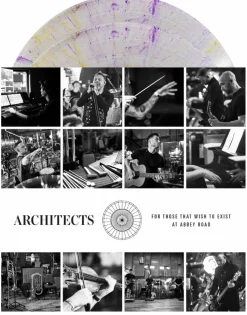 Architects - For Those That Wish To Exist At Abbey Road 2xLP Vinyl Record (Clear With Yellow & Purple Splatter Coloured Vinyl)