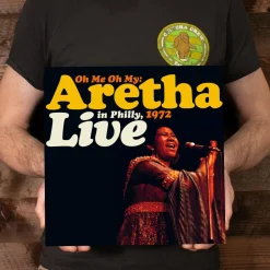 Aretha Franklin - Oh Me, Oh My: Aretha Live in Philly, 1972 2xLP Vinyl Record (2021 Record Store Day Exclusive Orange & Yellow Coloured Vinyl)