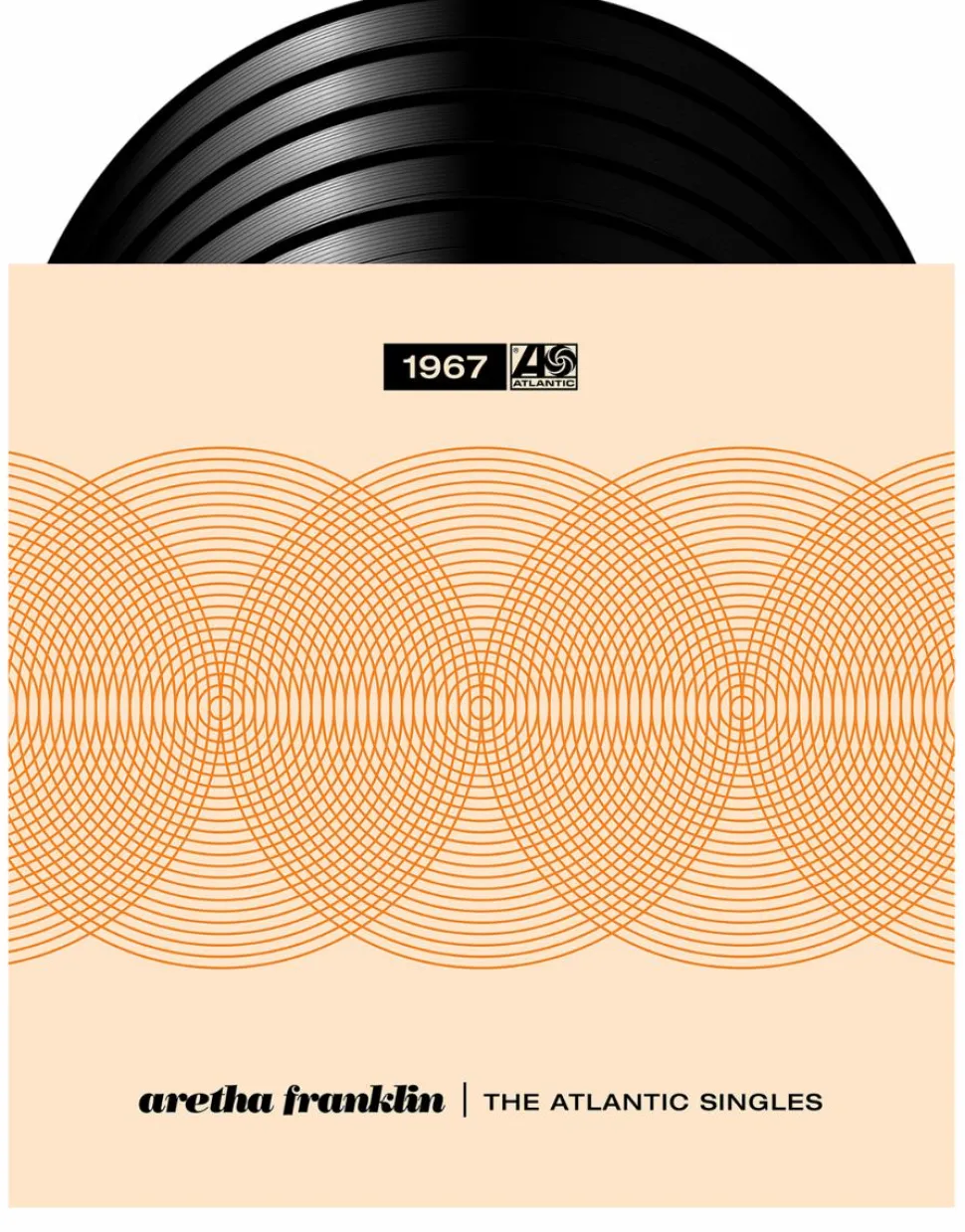 Aretha Franklin - The Atlantic Singles 1967 Collection 5 x 7” Vinyl Record Set (2019 Record Store Day Exclusive)