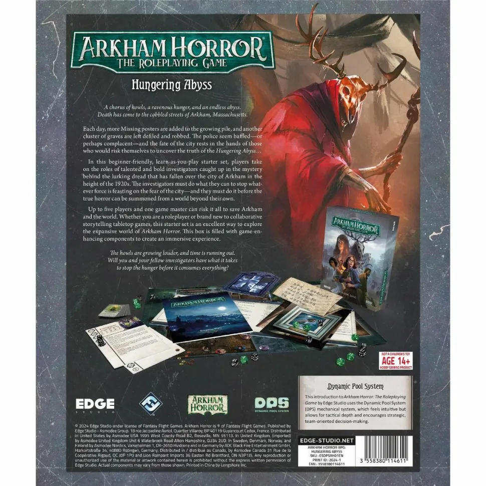 Arkham Horror - The Roleplaying Game Hungering Abyss Board Game