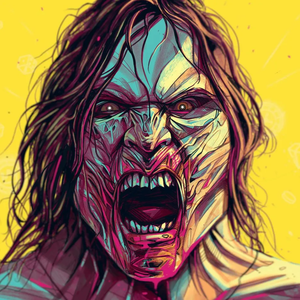 Army of the Dead - Original Motion Picture Score by Tom Holkenborg 2xLP Vinyl Record (Neon Pink and Neon Yellow Coloured Vinyl)