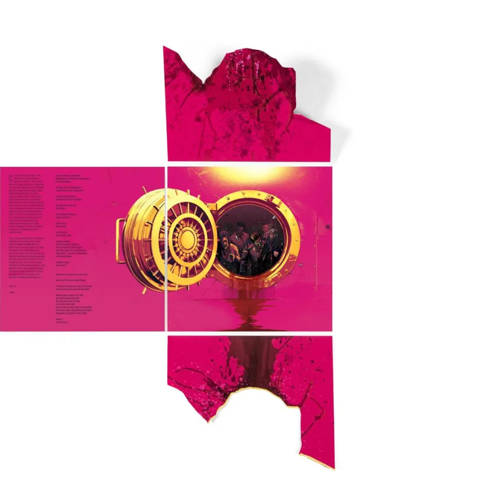 Army of the Dead - Original Motion Picture Score by Tom Holkenborg 2xLP Vinyl Record (Neon Pink and Neon Yellow Coloured Vinyl)