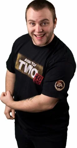 Army of Two - Horizontal Logo Male T-Shirt