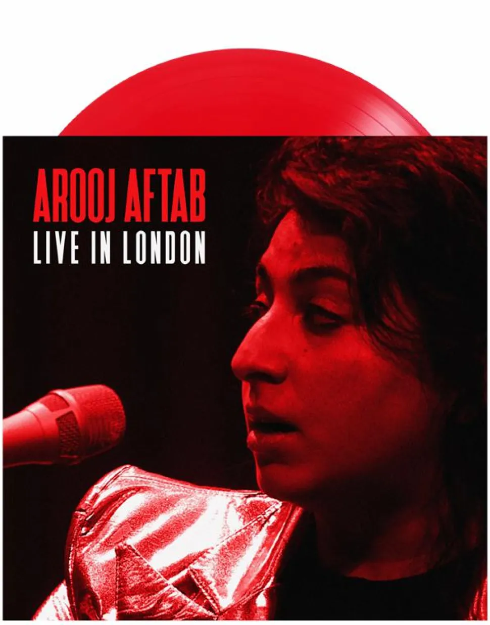 Arooj Aftab - Live In London LP Vinyl Record (2023 Record Store Day Exclusive Opaque Red Coloured Vinyl)