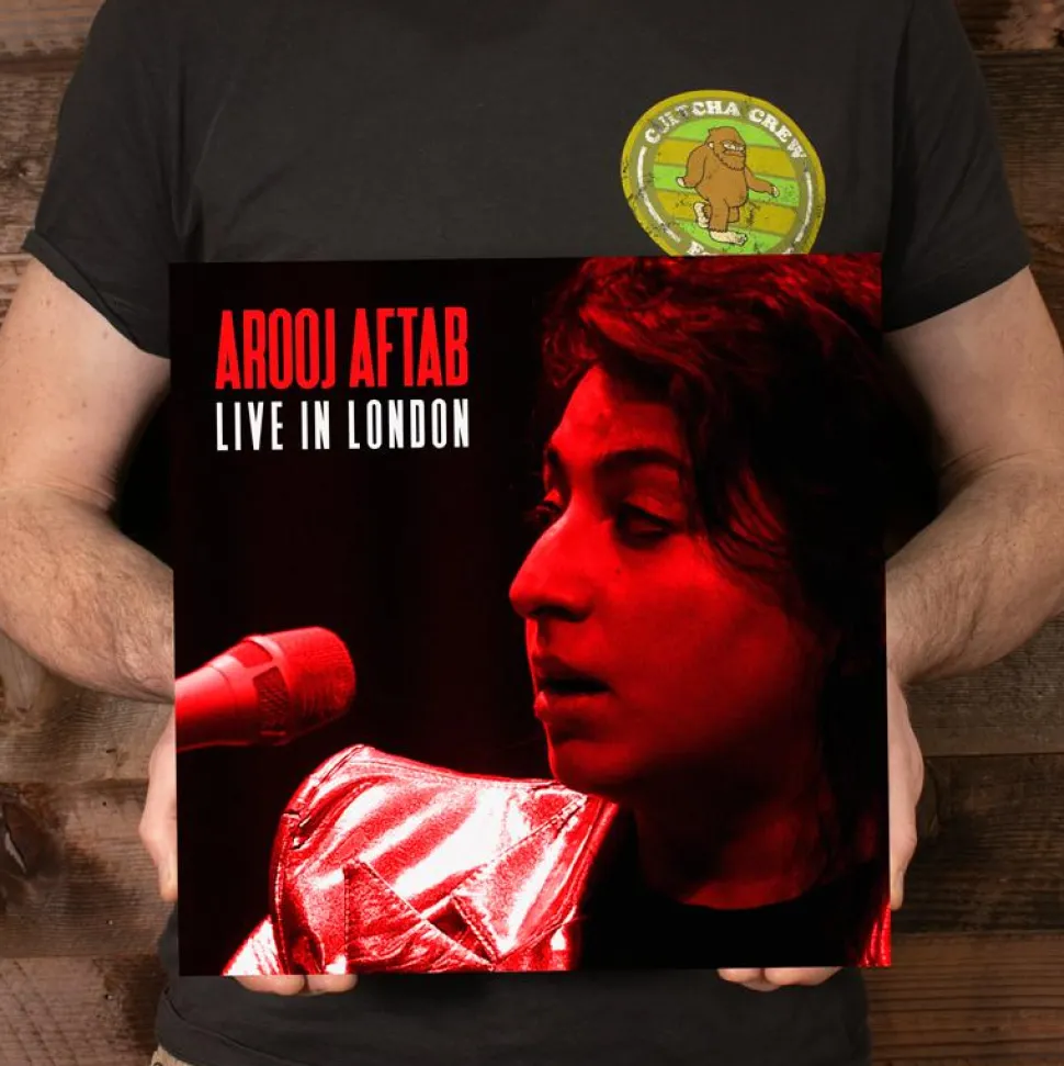 Arooj Aftab - Live In London LP Vinyl Record (2023 Record Store Day Exclusive Opaque Red Coloured Vinyl)
