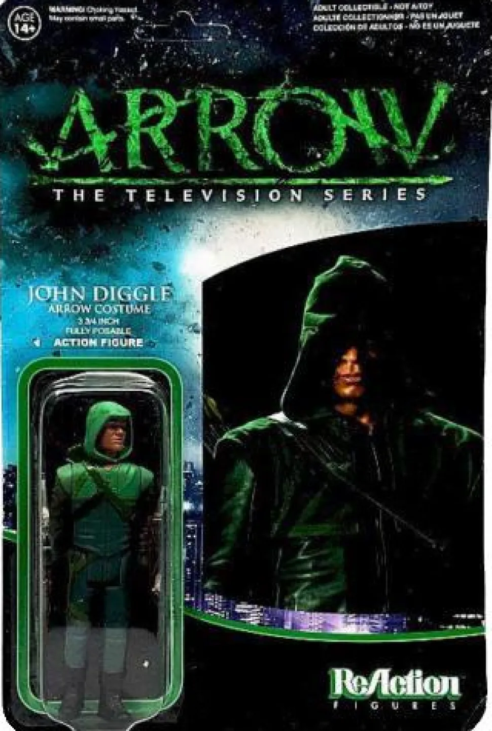 Arrow - John Diggle ReAction 3.75" Action Figure