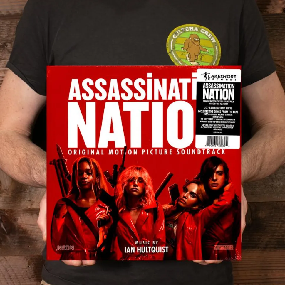 Assassination Nation - Original Motion Picture Soundtrack by Ian Hultquist 2xLP Vinyl Record (Raincoat Red Coloured Vinyl)