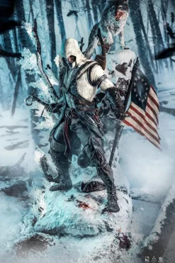 Assassin's Creed III - Connor Kenway Animus 1/4 Scale Statue