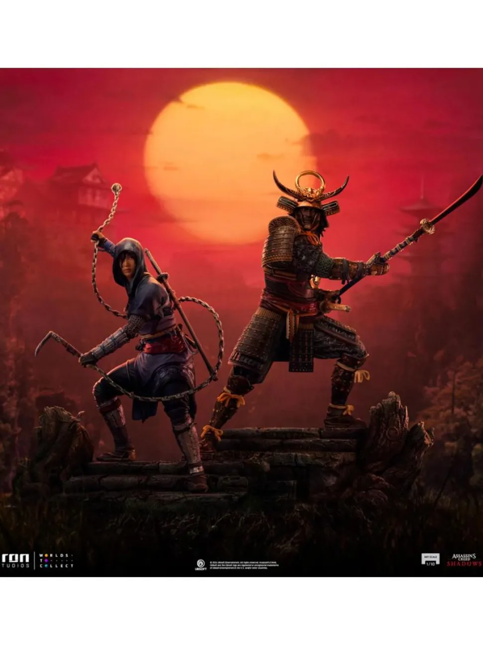 Assassin's Creed Shadows - Yasuke 1/10th Scale Statue