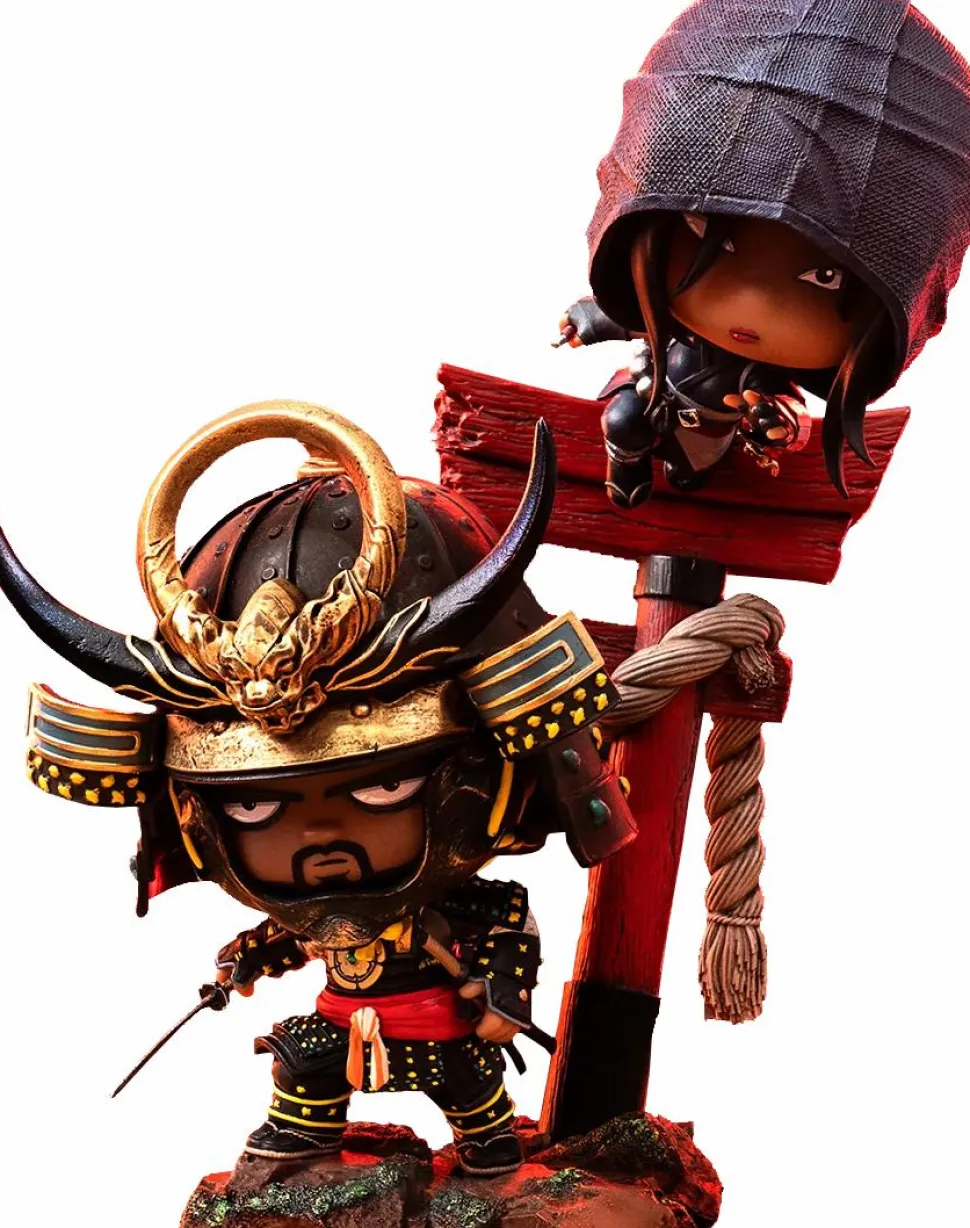 Assassin's Creed Shadows - Yasuke & Naoe Qlectors 6" PVC Statue