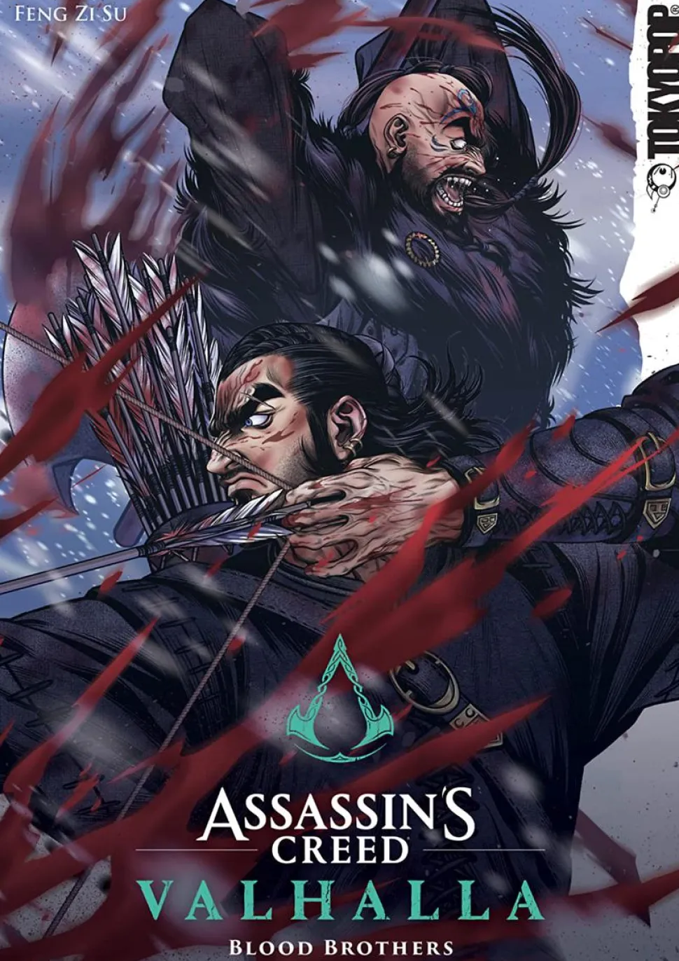 Assassin's Creed Valhalla - Blood Brothers Manga Paperback Book