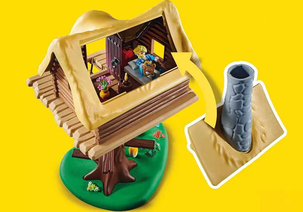 Asterix - Playmobil Cacofonix with Tree House (71016)
