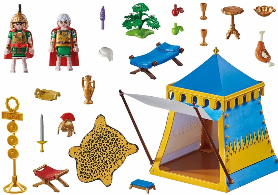 Asterix - Playmobil Leader's Tent with Generals (71015)