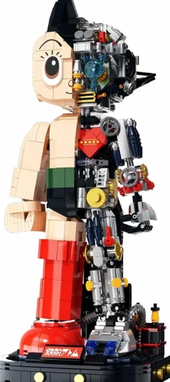 Astro Boy - Astro Boy Mechanical Clear Version Building Block Construction Set (1250 Pieces)