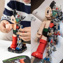 Astro Boy - Astro Boy Mechanical Clear Version Building Block Construction Set (1250 Pieces)