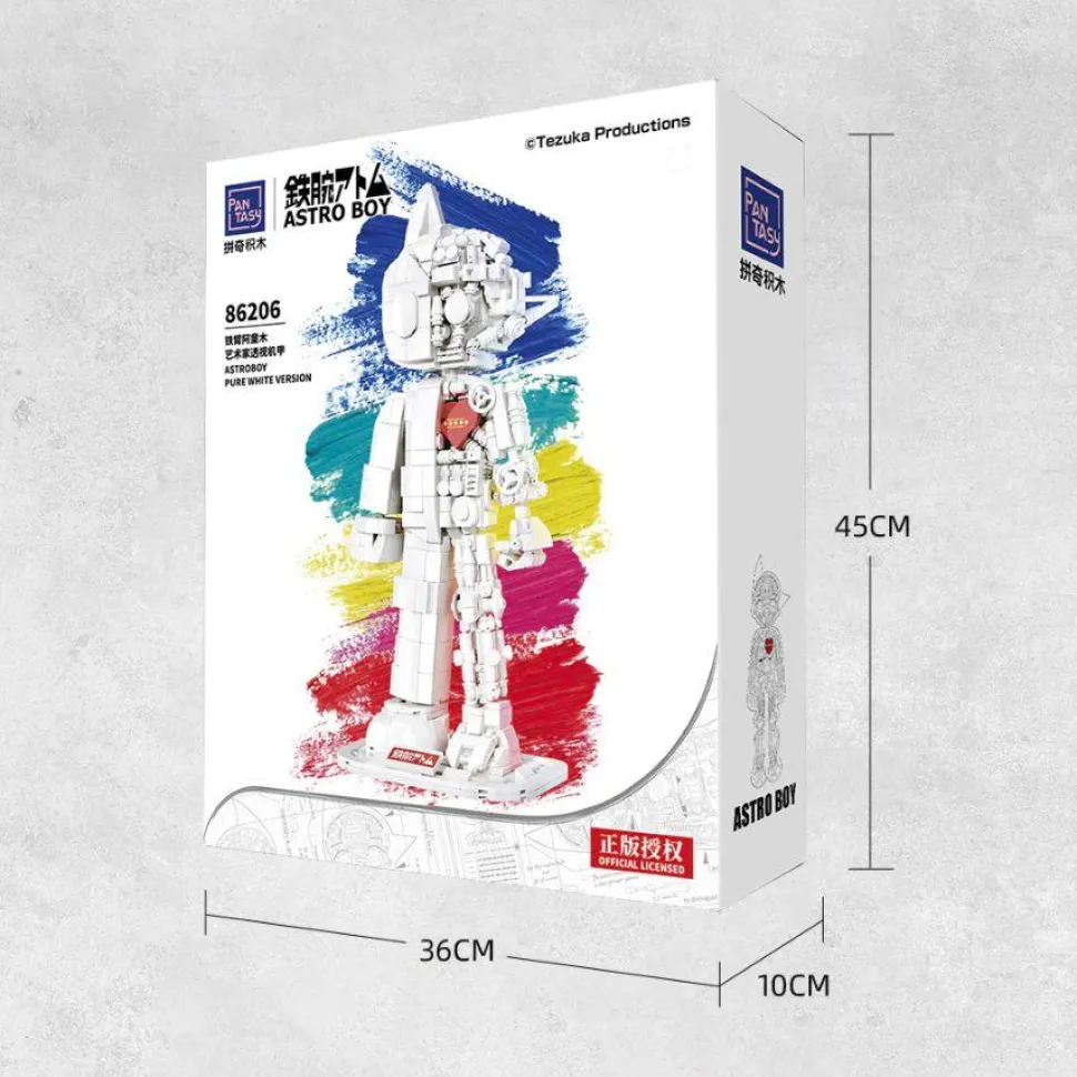 Astro Boy - Astro Boy Pure White Version Building Block Construction Set (1250 Pieces)