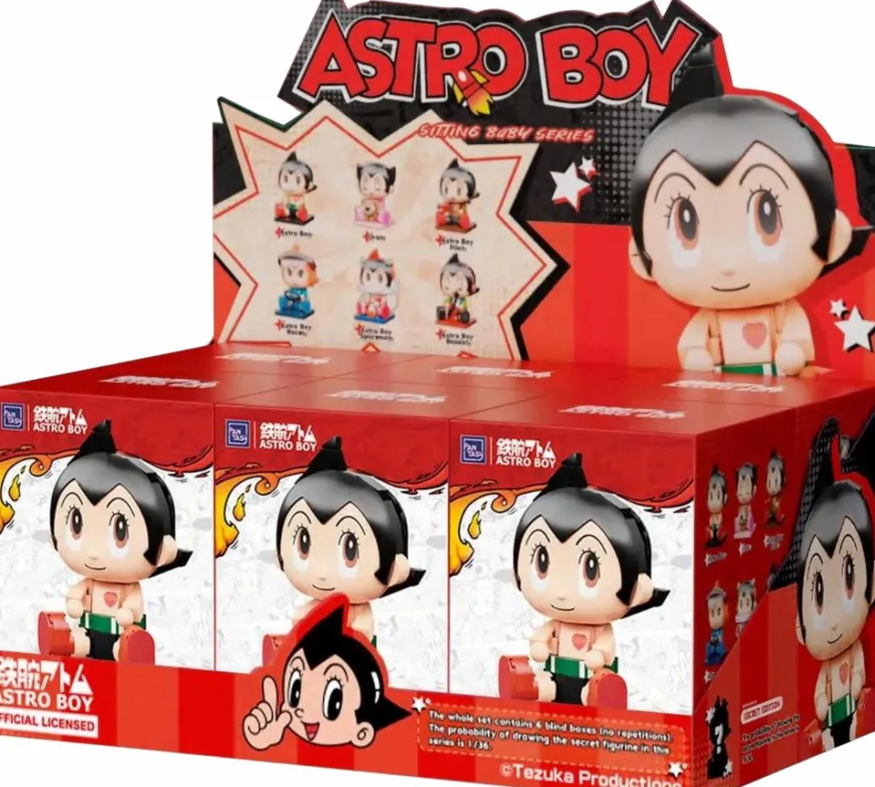 Astro Boy - Sitting Baby Series 1 Blind Box Building Block Construction Set (Display of 6)