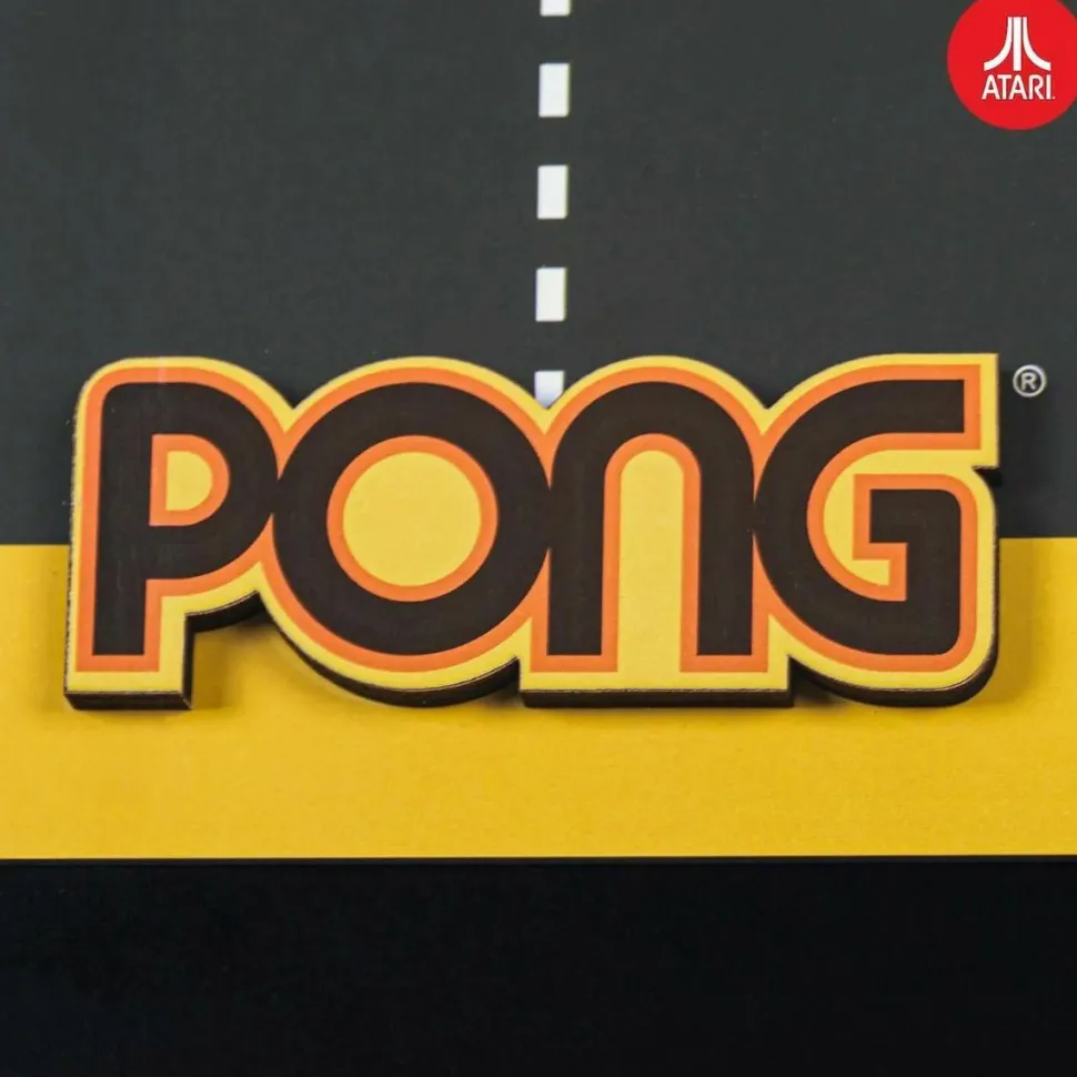 Atari - Pong Video Game 3D Wall Art