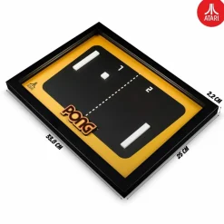 Atari - Pong Video Game 3D Wall Art
