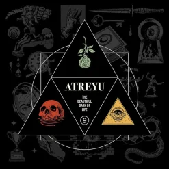 Atreyu - The Beautiful Dark of Life 2xLP Vinyl Record (Red, Teal & Yellow Swirl Coloured Vinyl)