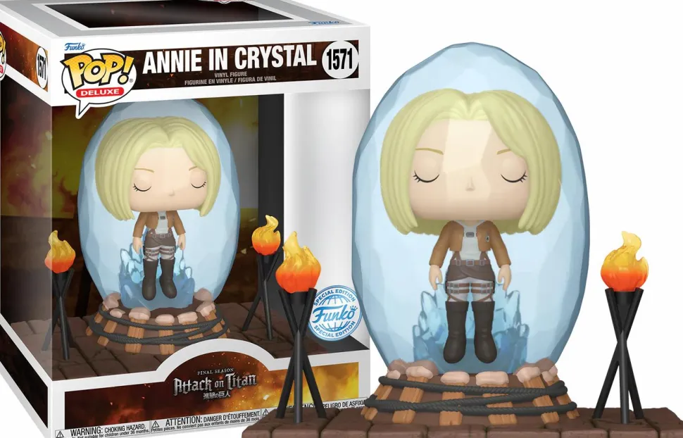 Attack on Titan - Annie in Crystal Deluxe Pop! Vinyl Figure