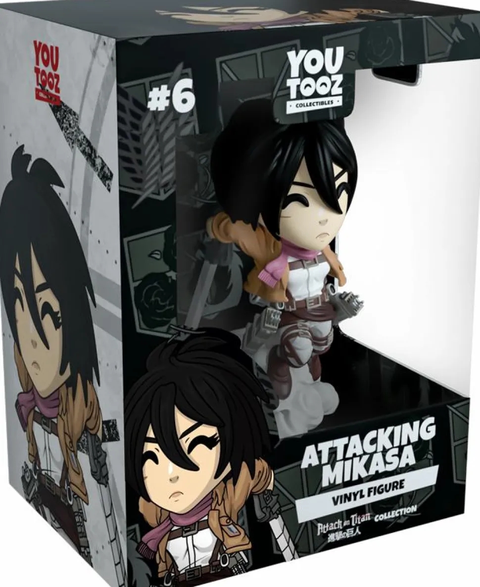 Attack on Titan - Attacking Mikasa 5” Vinyl Figure