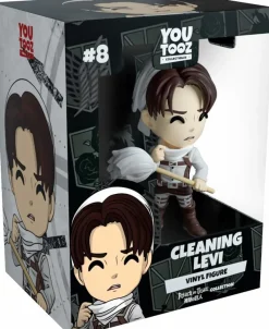 Attack on Titan - Cleaning Levi 4.5” Vinyl Figure