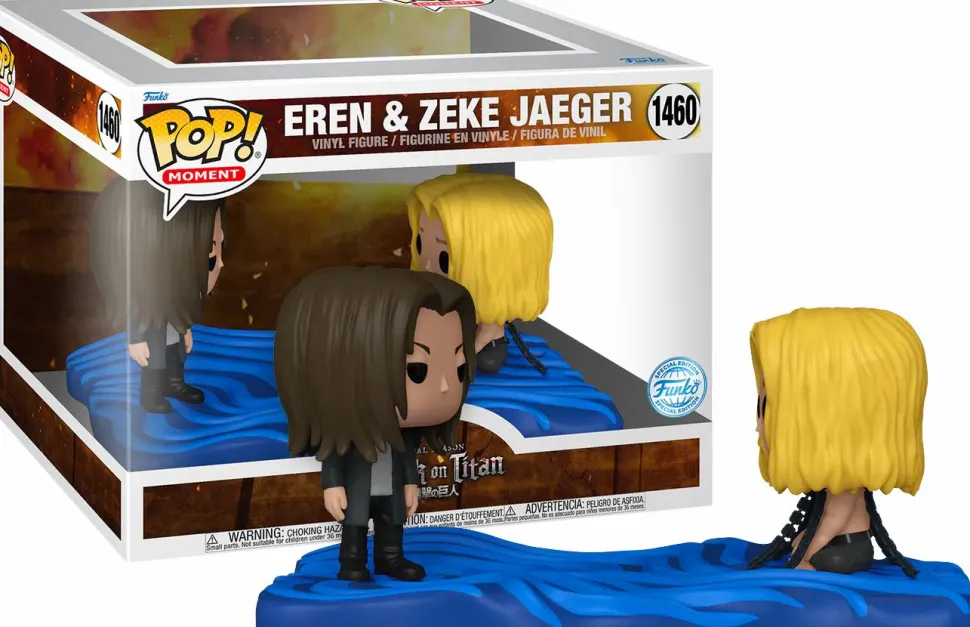 Attack on Titan - Eren & Zeke Jaeger Pop! Moment Vinyl Figure