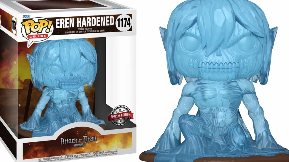 Attack on Titan - Eren Yeager Hardened Deluxe Pop! Vinyl Figure