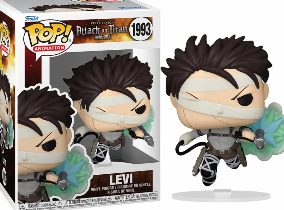 Attack on Titan - Levi with Bandages Pop! Vinyl Figure