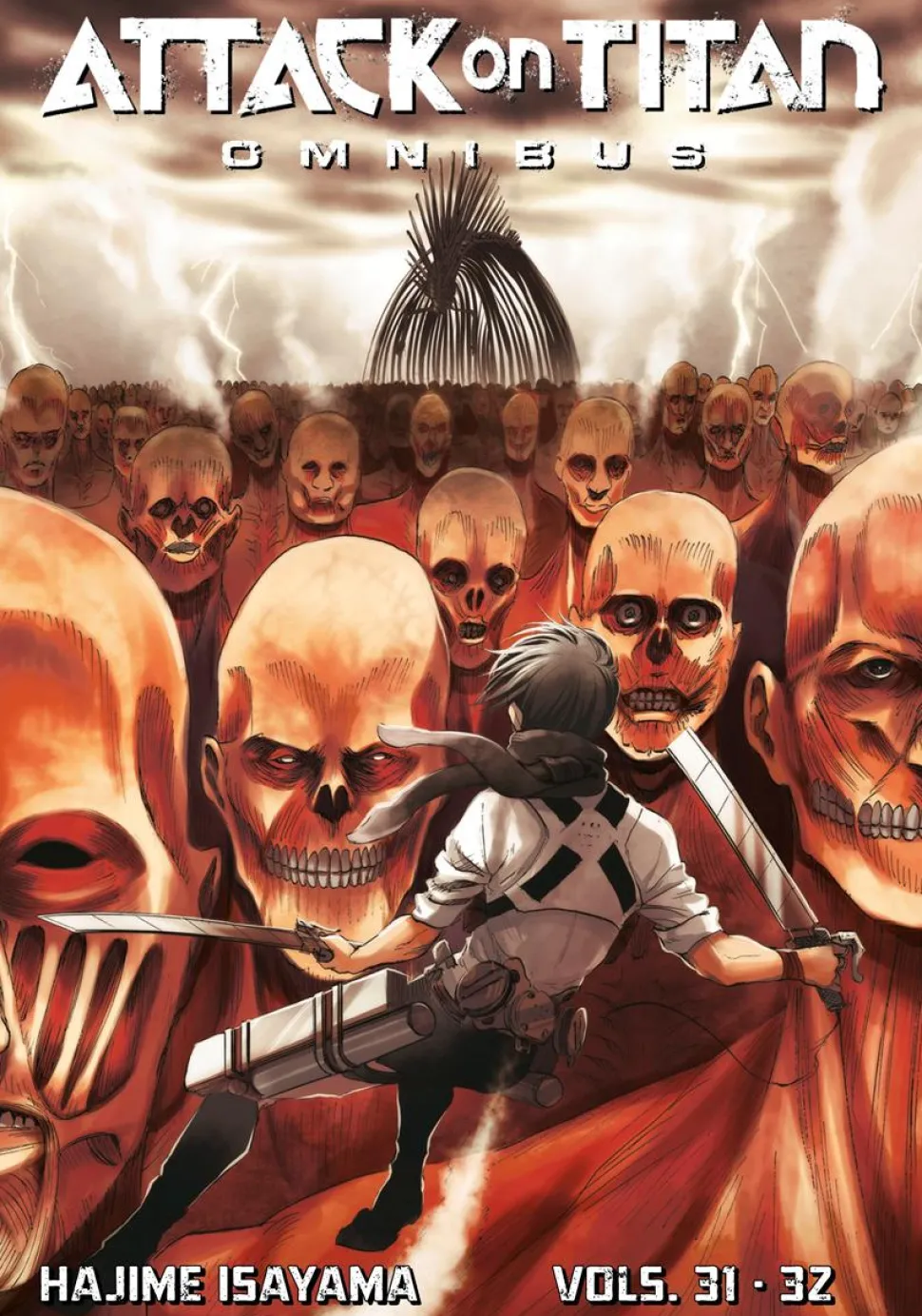 Attack on Titan - Omnibus Volume 11 Manga Paperback Book (Vol. 31-32)