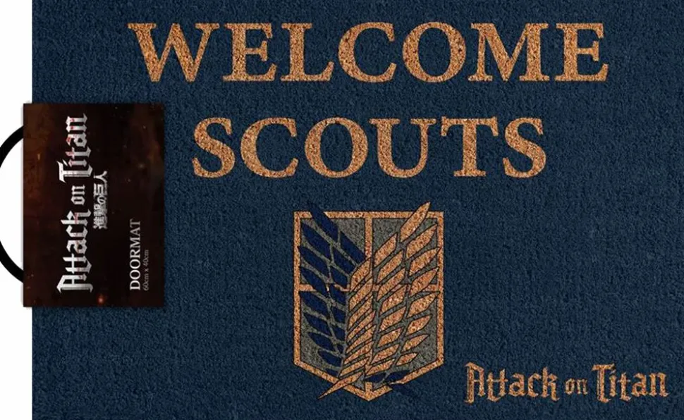 Attack On Titan - Welcome Scouts Doormat