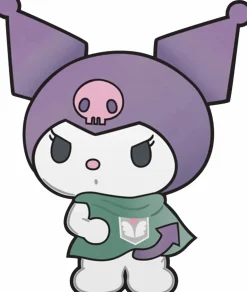 Attack on Titan x Hello Kitty and Friends - Kuromi FiGPiN Enamel Pin