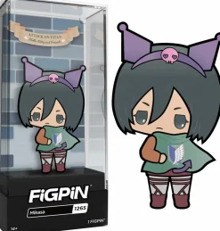 Attack on Titan x Hello Kitty and Friends - Mikasa Ackerman FiGPiN Enamel Pin