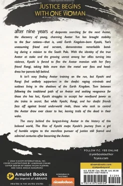 Avatar the Last Airbender - The Rise of Kyoshi Paperback Book