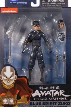 Avatar: The Last Airbender - Zuko as Blue Spirit Deluxe 7” Scale Action Figure (Series 5)
