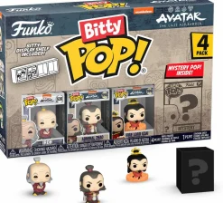 Avatar: The Last Airbender - Iroh, Admiral Zhao, Fire Lord Ozai & Mystery Bitty Series 03 Pop! Vinyl Figure 4-Pack