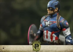 Avengers 2: Age of Ultron - Captain America 1/9th Scale Action Hero Vignette Model Kit Statue