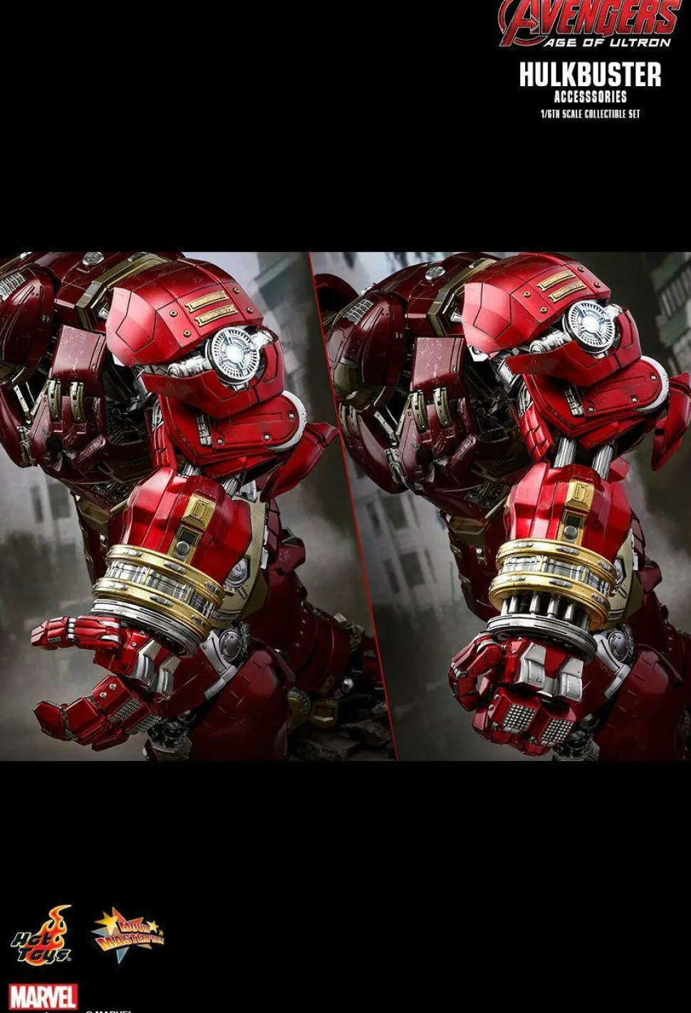 Avengers 2: Age of Ultron - Iron Man Hulkbuster 1/6th Scale Hot Toys Accessory Set (Int Sales Only)