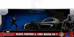 Avengers - Black Panther & 1995 Mazda RX-7 1/32 Scale Die-Cast Vehicle Replica