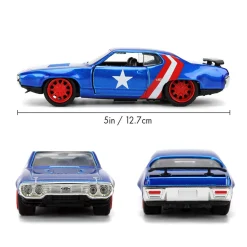 Avengers - Captain America 1972 Plymouth GTX 1/32 Scale Die-Cast Vehicle Replica