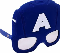 Avengers - Captain America Sun-Staches Sunglasses (One Size)