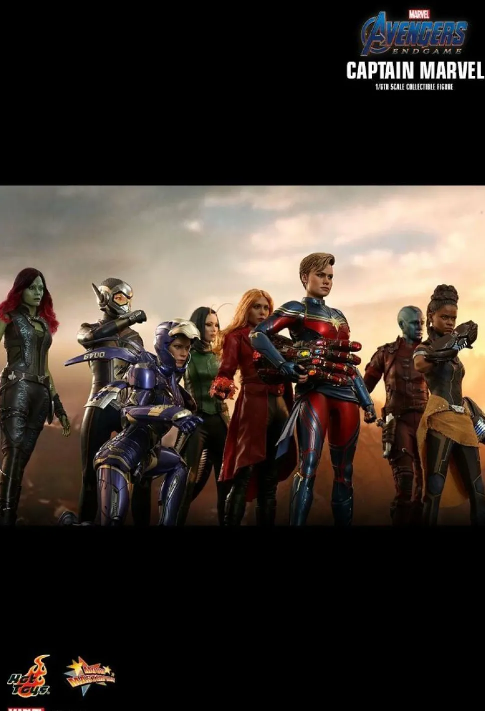 Avengers 4: Endgame - Captain Marvel 1/6th Scale Hot Toys Action Figure (Int Sales Only)