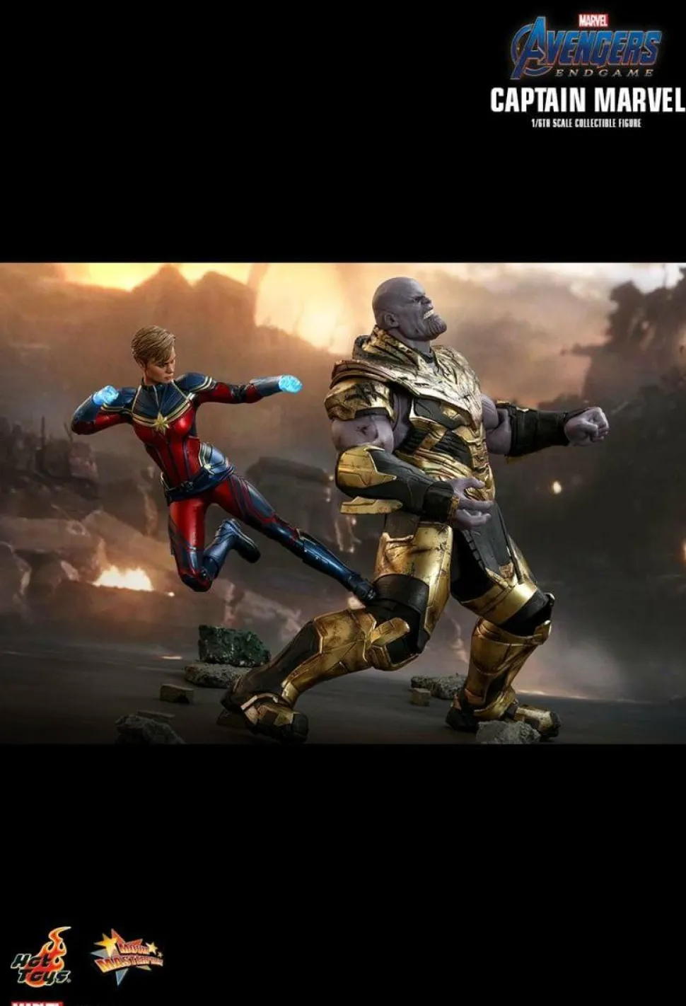 Avengers 4: Endgame - Captain Marvel 1/6th Scale Hot Toys Action Figure (Int Sales Only)